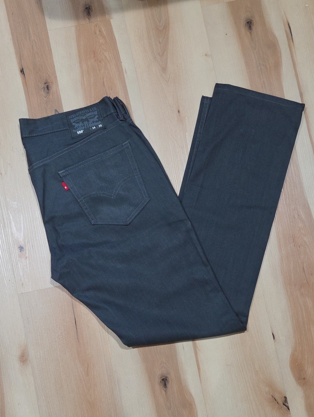 Levis 559™ Relaxed Straight Men's Jeans Dark Gray 34x36